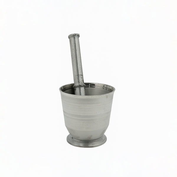 0082 – Mortar & Pestle – Traditional Iron Grinder Set