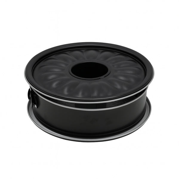 Springform Cake Pan with 2 Bases – Guardini Silver Elegance Non-Stick Baking Pan
