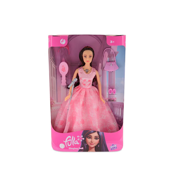 FUL-698096 Fulla Singing Doll – Elegant Fashion Doll with Microphone & Accessories