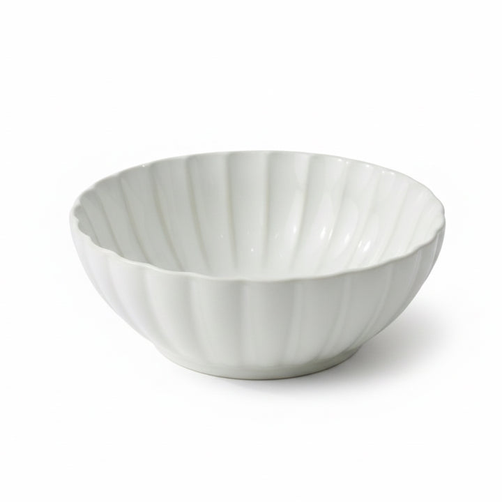 1621-05 Ceramic Bowl – 6.5 Inch White Premium Serving Bowl – Siddiq Gifts Mussafah Abu Dhabi