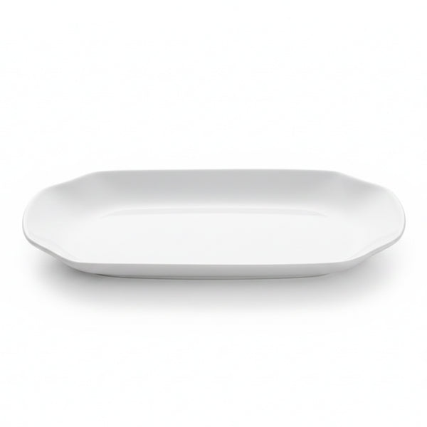 1622-08 Ceramic Oval Plate – 10.5 Inch White Premium Serving Plate – Siddiq Gifts Mussafah Abu Dhabi