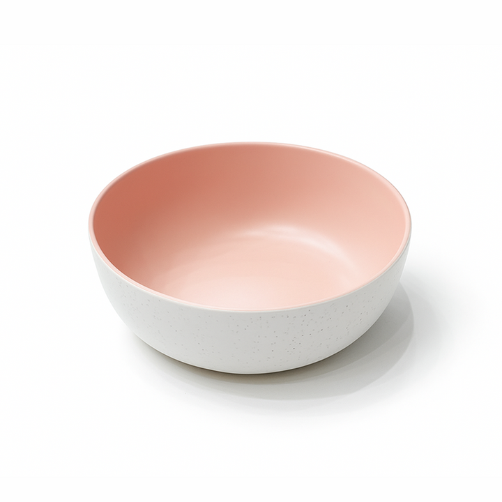 1625-12 Ceramic Soup Dish 7 Inch in Pink and White Speckled Glazed Finish – Siddiq Gifts Mussafah Abu Dhabi