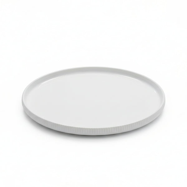 1626-03 Ceramic Salad Plate – 8 Inch White Premium Serving Plate – Siddiq Gifts Mussafah Abu Dhabi