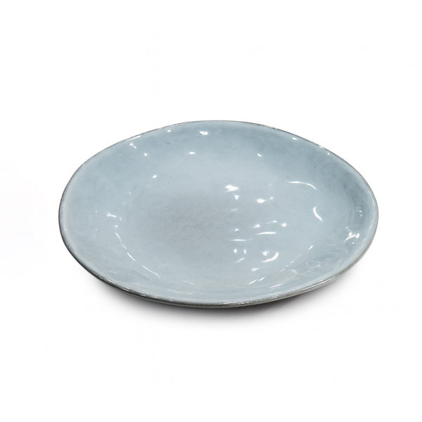 1626-09 Ceramic Salad Plate – 8 Inch Grey Premium Serving Plate – Siddiq Gifts Mussafah Abu Dhabi