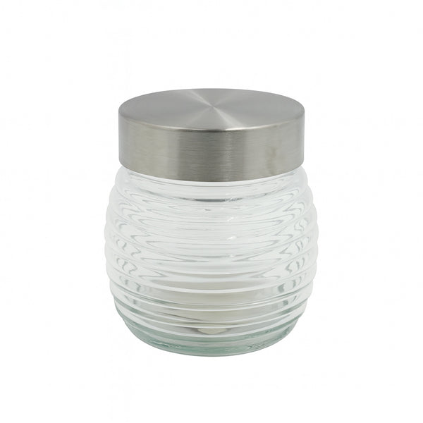 KK Honey Glass Jar with Metal Lid – Storage Container