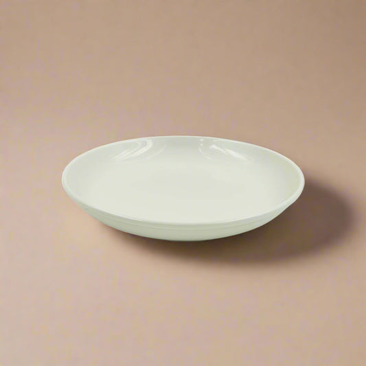 Ceramic Plate – 14 Inches – Glossy White – 97756-12 / 99316-10