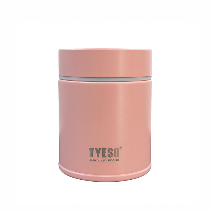 TYESO 1799-09 Vacuum Food Jar 200 ml Pink Stainless Steel – Compact Reusable Insulated Food Container from Siddiq Gifts Mussafah, Abu Dhabi