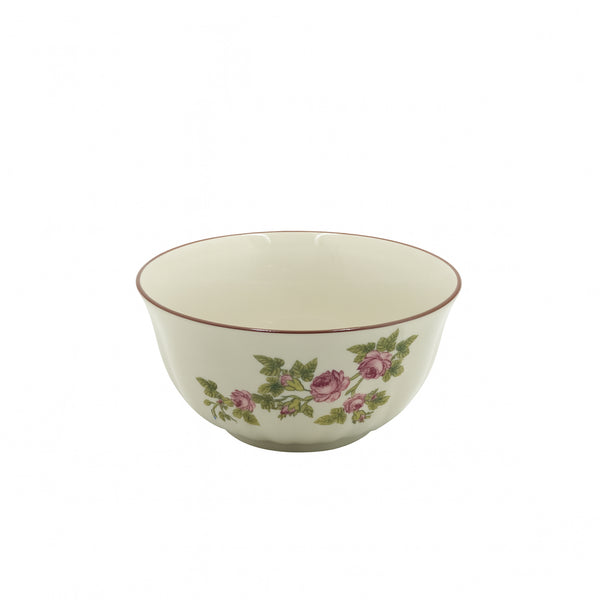 SC4072 Solecasa Ceramic Bowl 8" – Floral Large Serving Bowl