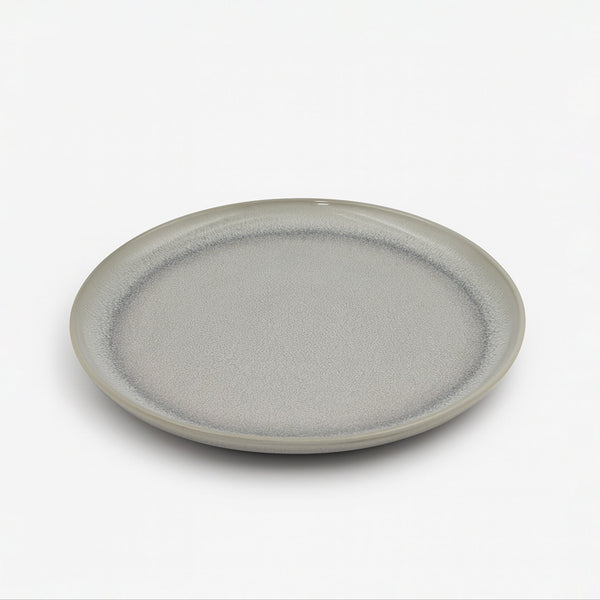 99576-01 – Ceramic Plate 26.7 cm – Textured Grey Glaze