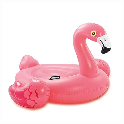 1103152 Intex Pink Flamingo Ride-On – 1.47 M x 1.40 M x 94 CM – Inflatable Pool Float for Kids