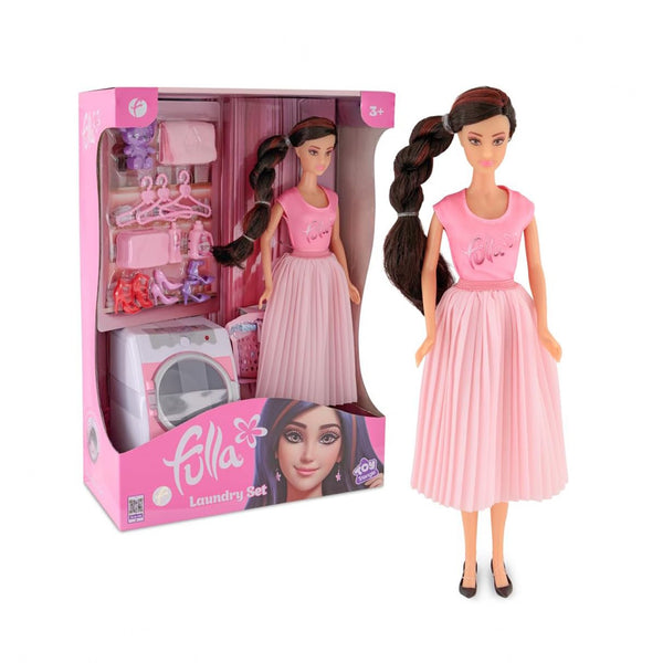 FUL-698113 Fulla Doll with Laundry Set – Household Play Collection
