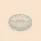 Glass Ashtray – Diamond-Cut Round Design – 16cm – DYSG11-2 (1910G)