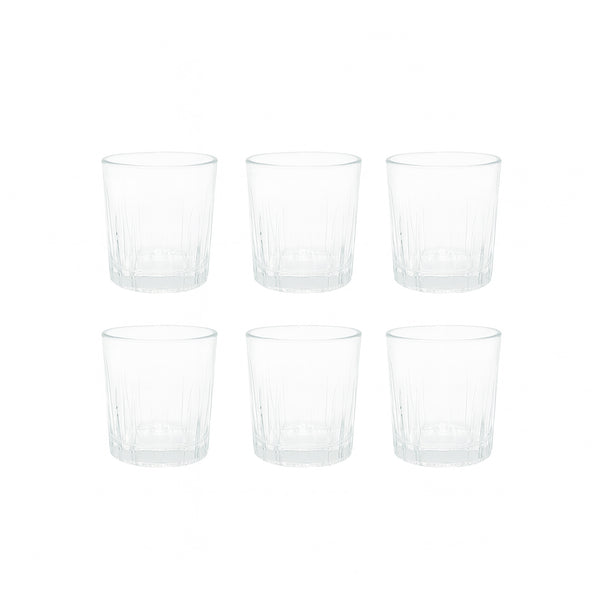 LXY1503 Glass Set – 6 Pieces – 72ml Capacity – Elegant Clear Shot Glass Design