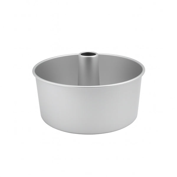 MY2928A Chiffon Cake Pan 21cm – Anodized Aluminium Cake Mold with Removable Bottom