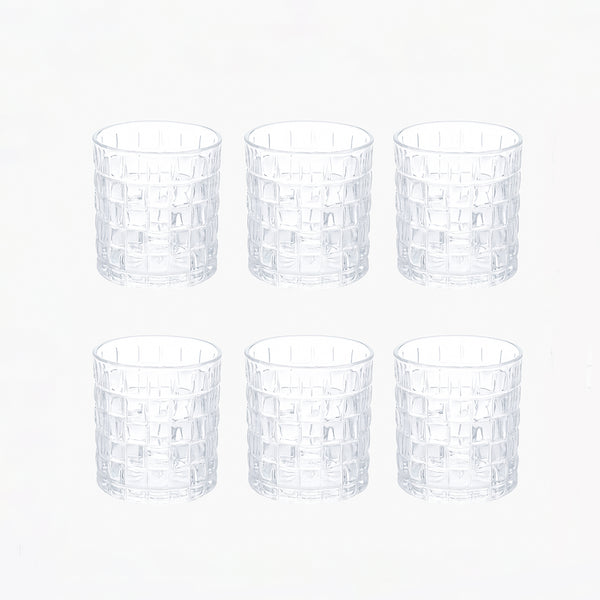 GB040908CX – Glass Tumbler 6-Piece Set – 230 ml