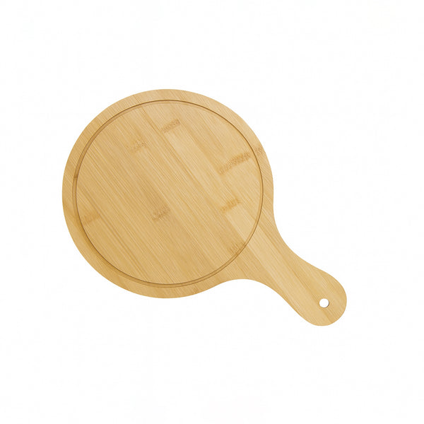 ND-33271 – Bamboo Serving Plate with Handle – 26cm (L)
