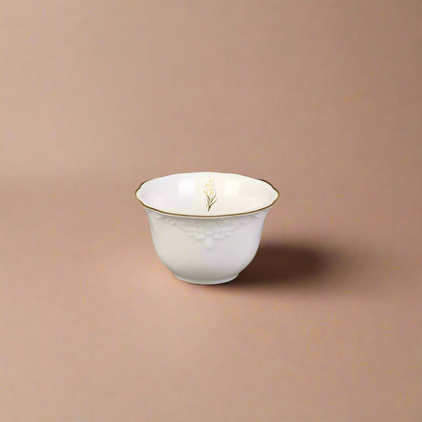 Ceramic Bowl – 3.15 Inches – Elegant White Finish – SC3933