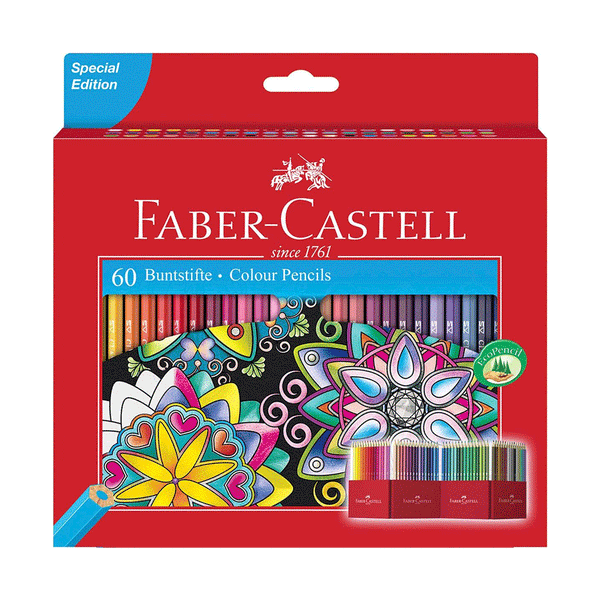 FC111260 – Faber-Castell Classic Colour Pencils – 60 Colors