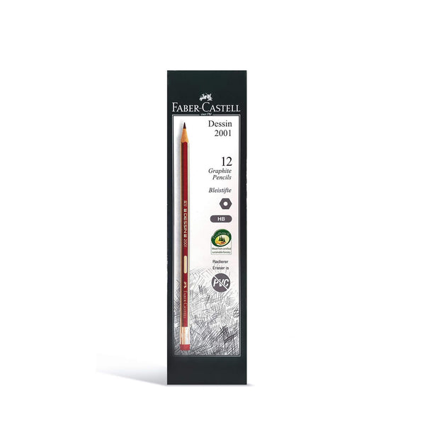 2001 – Faber-Castell Dessin Graphite Pencils HB – Box of 12