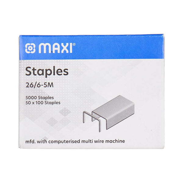 MX-26-6-5M Maxi Staple Pin 26/6 – 5000 Pieces