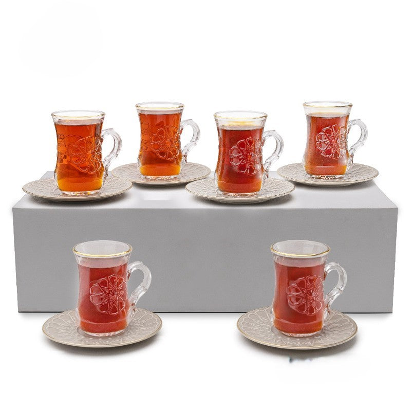 132-20 Rose Tea & Cawa Cup 20pcs Set