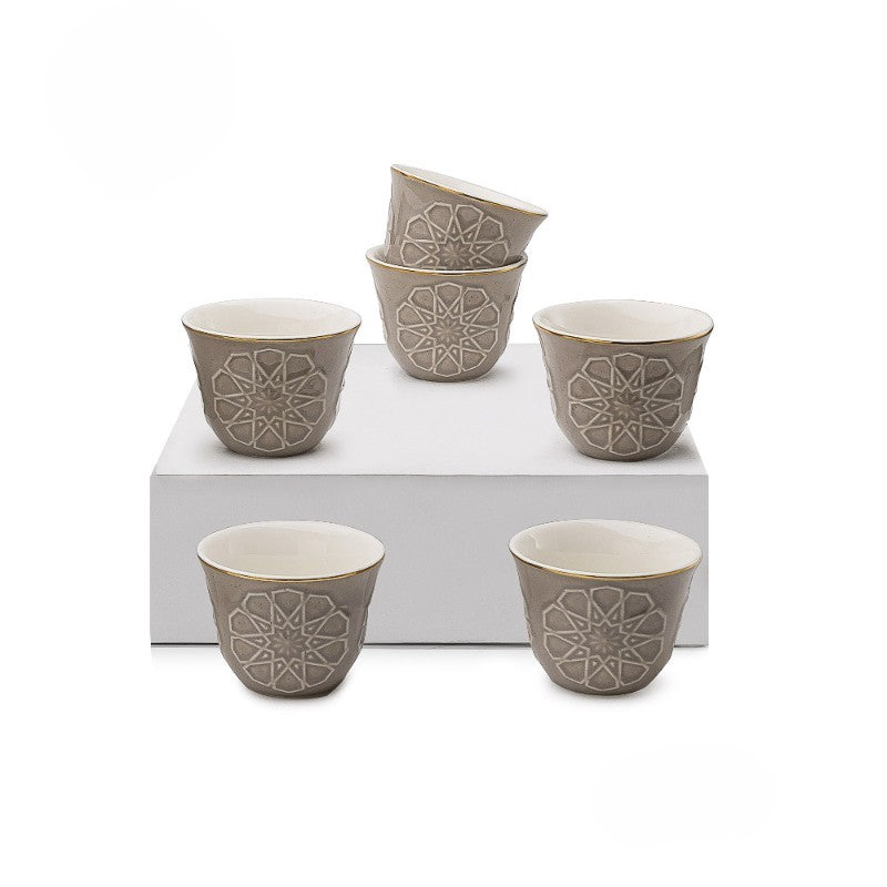 132-20 Rose Tea & Cawa Cup 20pcs Set