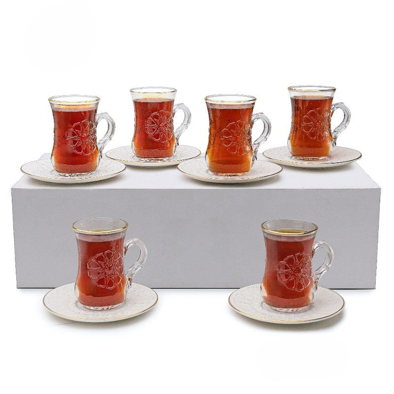 132-20 Rose Tea & Cawa Cup 20pcs Set