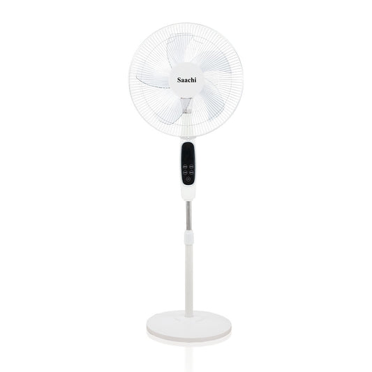 NL-FN-1744R Stand Fan – 16 Inch with Remote – Adjustable Pedestal Fan for Convenient Home and Office Cooling