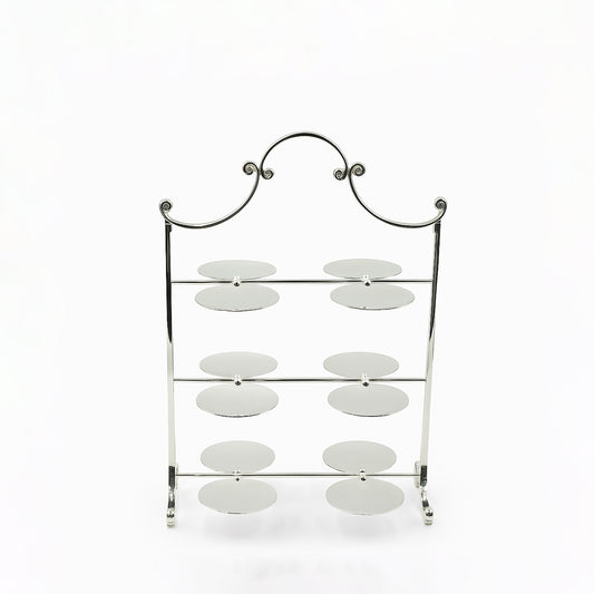 Sweet Stand – 3 Layer – Silver Finish – 24cm (L) x 35cm (H) – CD-7291