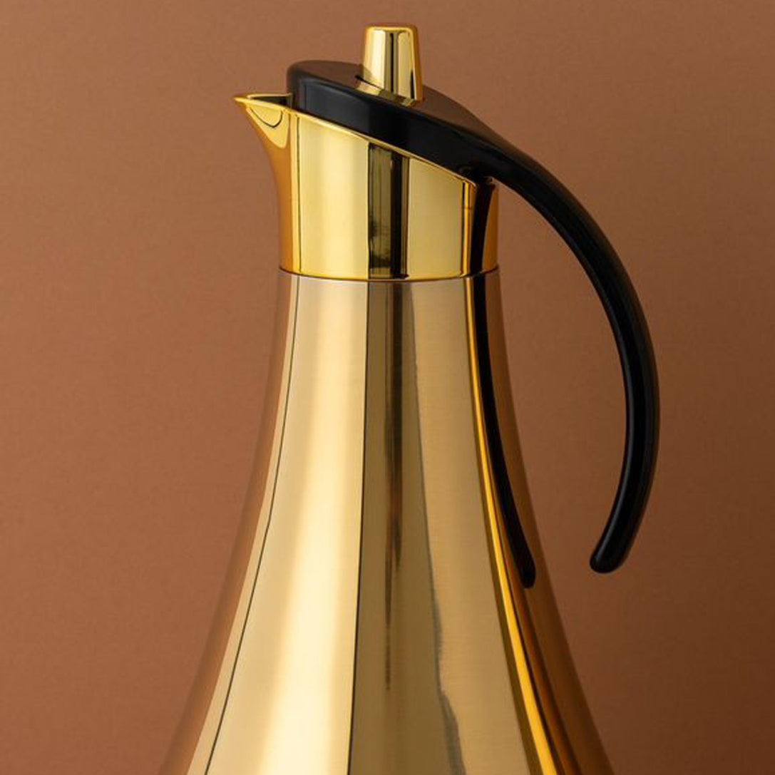 RF00006 Vacuum Flask Set – 2-Piece (0.7L + 0.7L) – Gold and Black