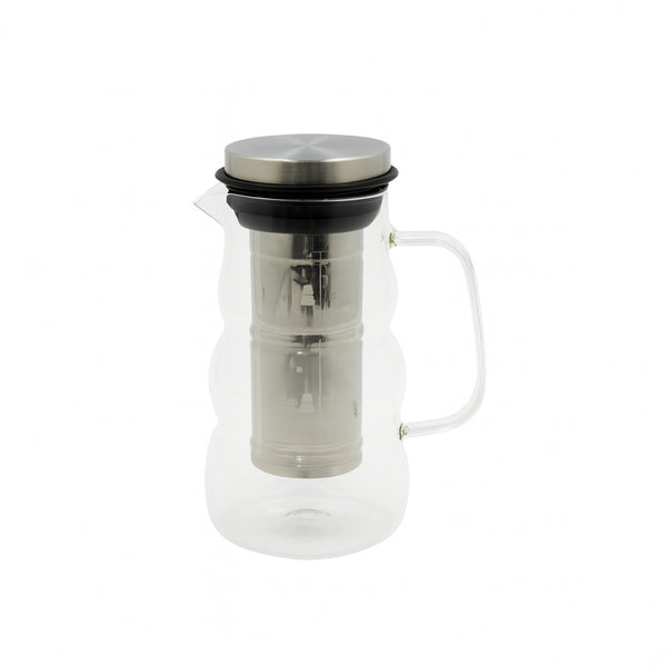 100791-10 Cold Brew Pot Coffee Maker – 1000 ml – Glass with Stainless Steel Filter