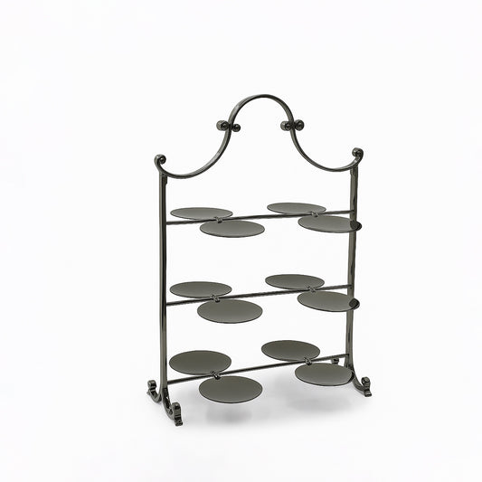 Sweet Stand – 3 Layer – Black Finish – 24cm (L) x 35cm (H) – CD-7292