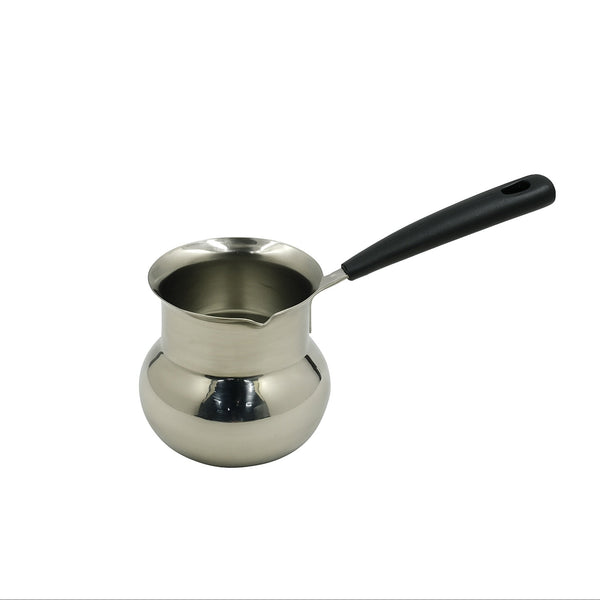 DF-0008-60 – Stainless Steel Coffee Pot – 540ml with Black Handle