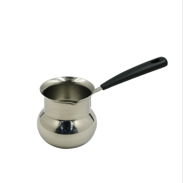 DF-0010-48 – Stainless Steel Coffee Pot – 900ml with Black Handle