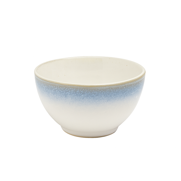 99582-04 – Ceramic Bowl – 4.5 Inches – White & Blue Gradient Finish