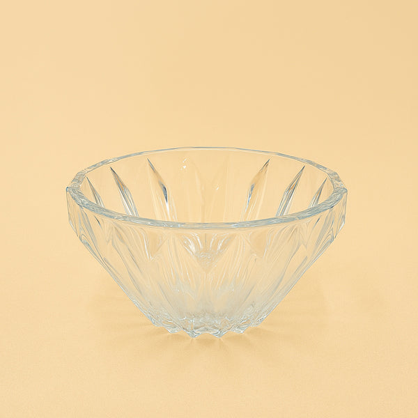 18662200 – Glass Fruit Bowl 25 cm – Large Decorative Clear Serving Bowl