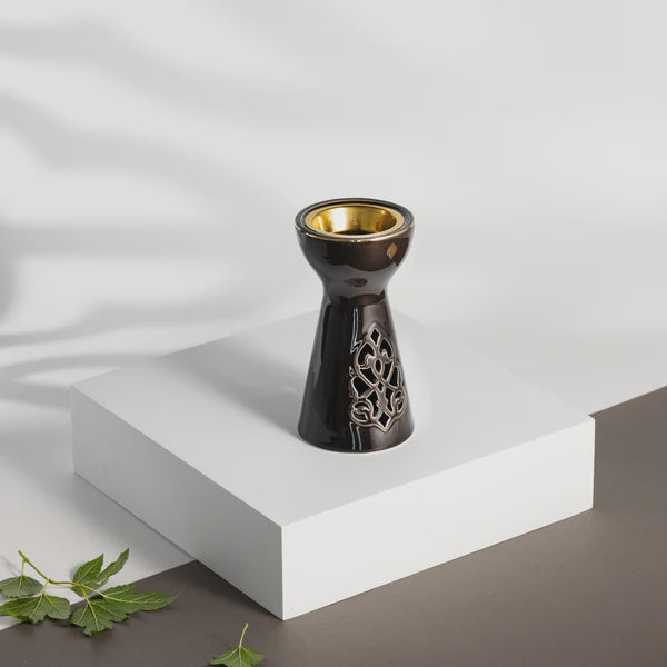 ET2984 Naqsh Incense Burner – Black & Gold