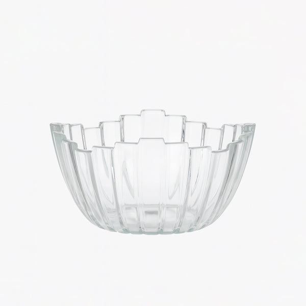ISF-981 Berlin Glass Bowl Large 240mm (D) x 113mm (H) – Elegant Clear Serving Bowl 2400ml