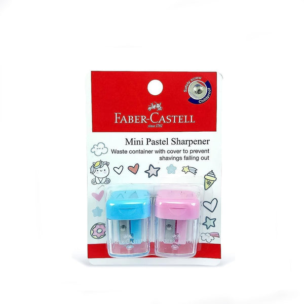 FCC584601 – Faber-Castell Mini Box Sharpener – 2-Piece Set
