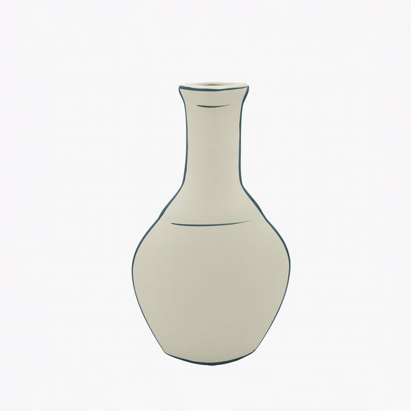 NW240798L-MWBL – Narrow Neck Artistic Flower Vase – 32cm (H)