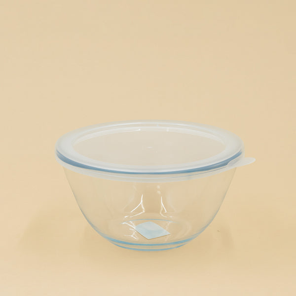 BG-GSB-500 – Glass Bowl with Lid 500 ml – Heat-Resistant Borosilicate Storage Bowl
