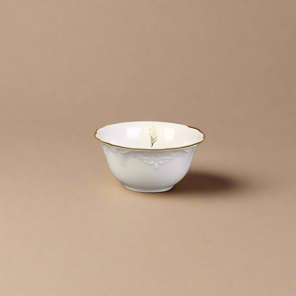 Ceramic Bowl – 3.15 Inches – White Finish – SC3932
