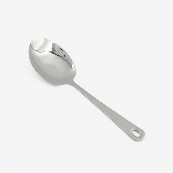 CUT0010519 Stainless Steel Small Flat Rice Server – Mirror Finish