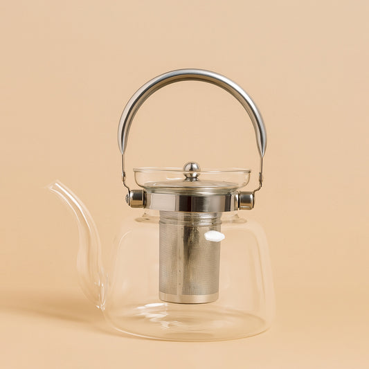 GER3523 – PRX Glass Kettle with Stainless Steel Infuser – 1600ml