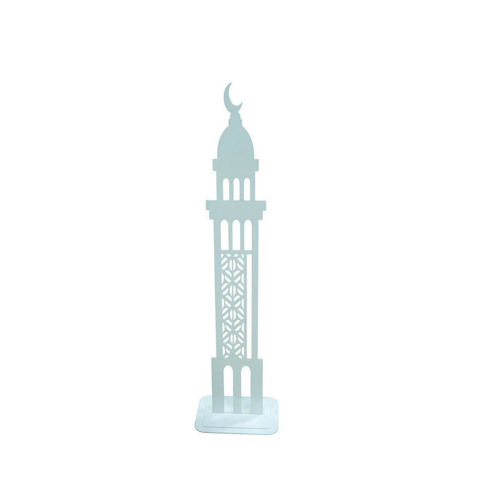 25R1071 Ramadan Acrylic  Minaret 100CM Ramadan Decor