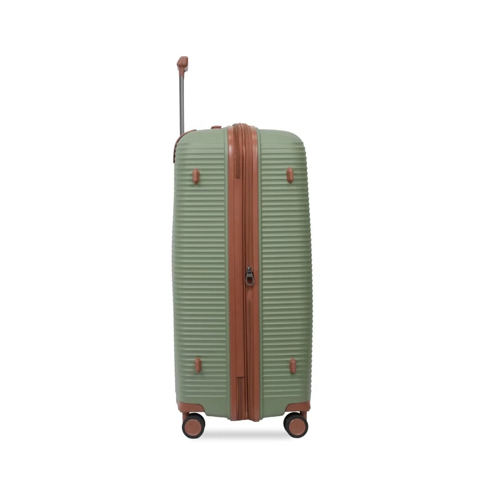 TP97980-3 PRESIDENT Trolley Case Set – 3-Piece Olive Green TSA Lock, 360° Spinner Wheels & Expandable Hard Shell