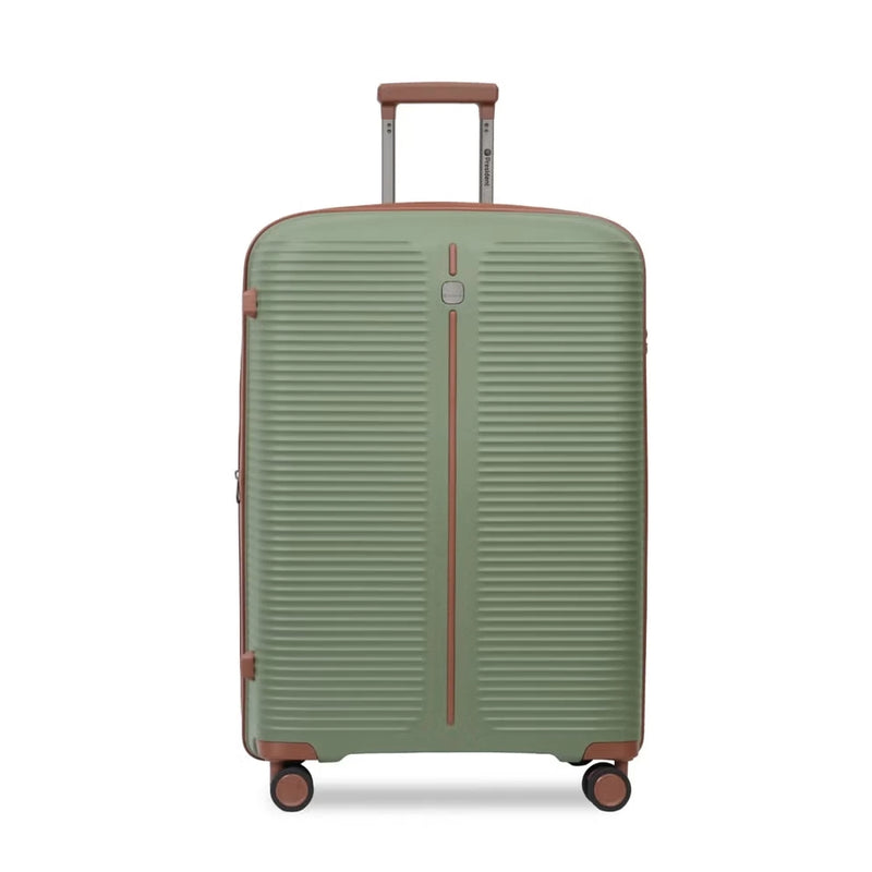 TP97980-3 PRESIDENT Trolley Case Set – 3-Piece Olive Green TSA Lock, 360° Spinner Wheels & Expandable Hard Shell