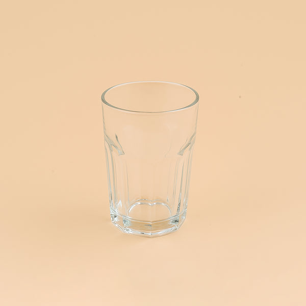 52708 – Glass Tumbler – Clear – Faceted Design