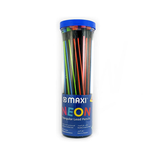 MX-LP30JN Maxi Neon Graphite Pencil –  Jar of 30 Pieces
