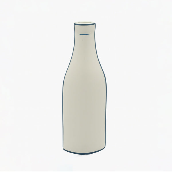 NW240800L-MWBL – Modern Bottle-Shaped Flower Vase – 31cm (H)